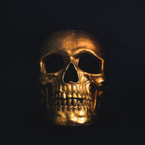 Calavera dorada
