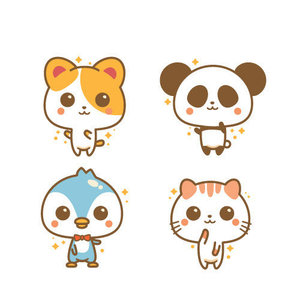 Dibujos animales kawaii